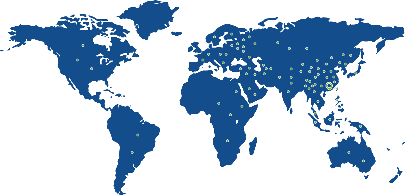 Global Presence Map