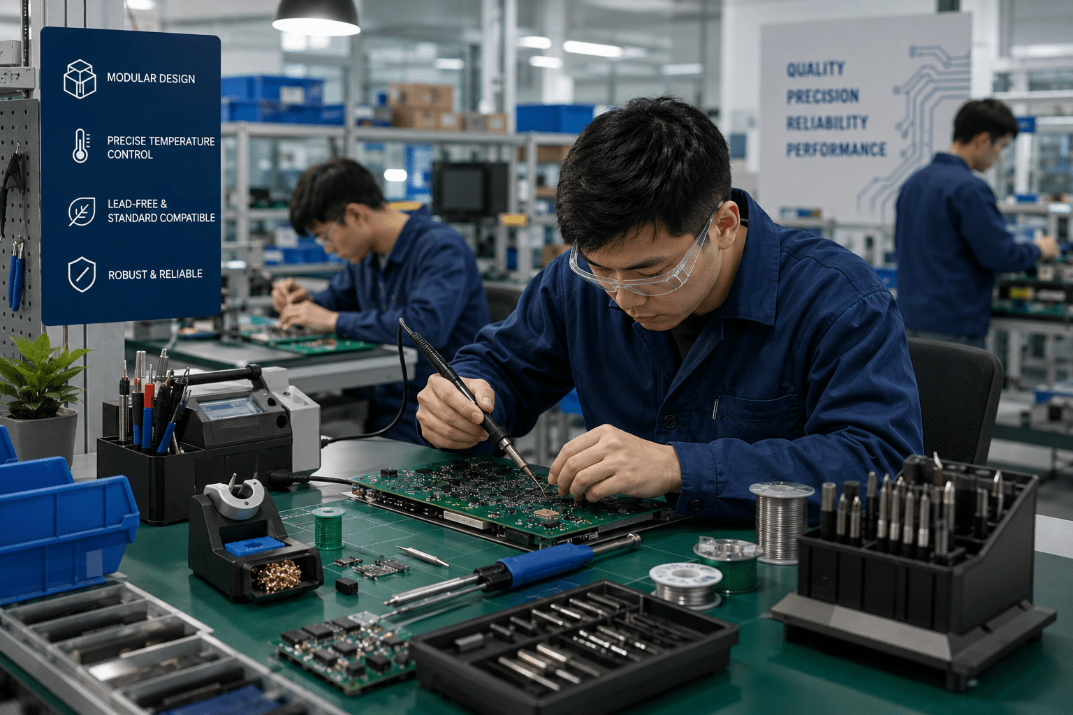 Selecting a Wholesale Soldering Station Kit for Bulk Electronics Production